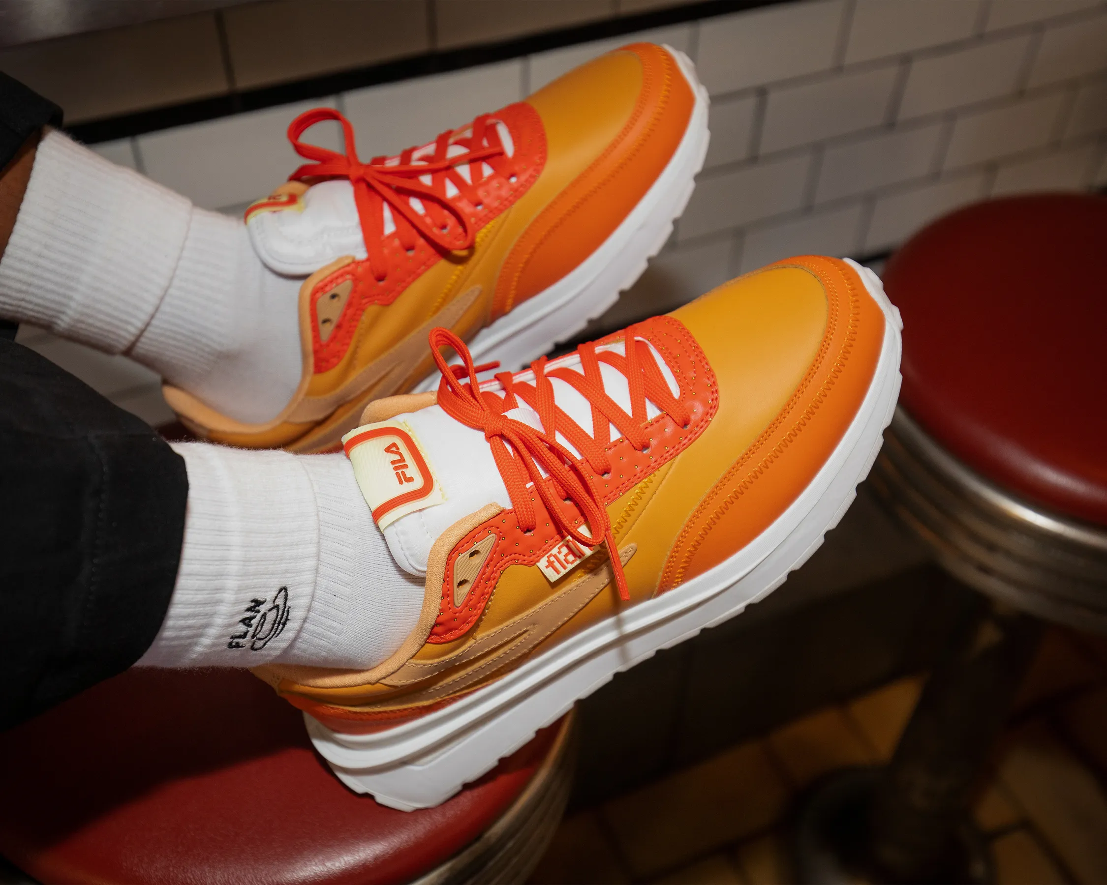 【おちゃだ】SCANDAL Feedback! X FILA FLAN x FILA | Limited-Edition French Toast Sneaker Collaboration